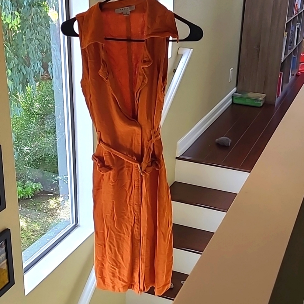 Favlux Fashion orange dress